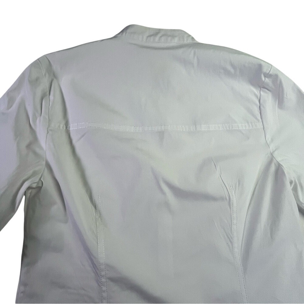 Veronica Beard 2 White Button-Down Ruffled Sleeve… - image 8